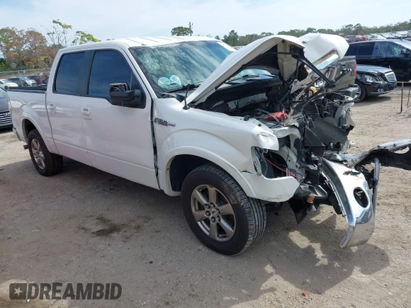 2012 Ford F-150 XL with VIN 1FTFW1CF8CFA36115, listed as a IAAI auction lot 41515870 with 1 mi miles. Bid and sale history available at carsss.com. Image 1.