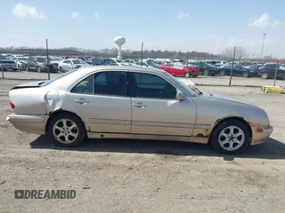 2002 Mercedes-Benz E-Class with VIN WDBJF65J82B413278, listed as a IAAI auction lot 41838880 with 1 mi miles. Bid and sale history available at carsss.com. Image 13.