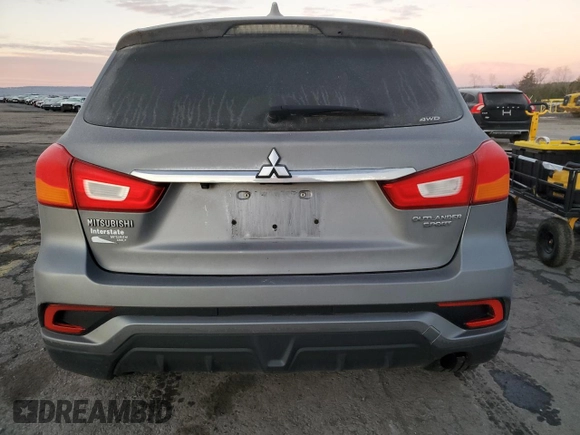 2018 Mitsubishi Outlander Sport ES 2.0 with VIN JA4AR3AU2JU013141, listed as a Copart auction lot 86450214 with 105,275 mi miles and Clean Title. Bid and sale history available at carsss.com. Image 6.