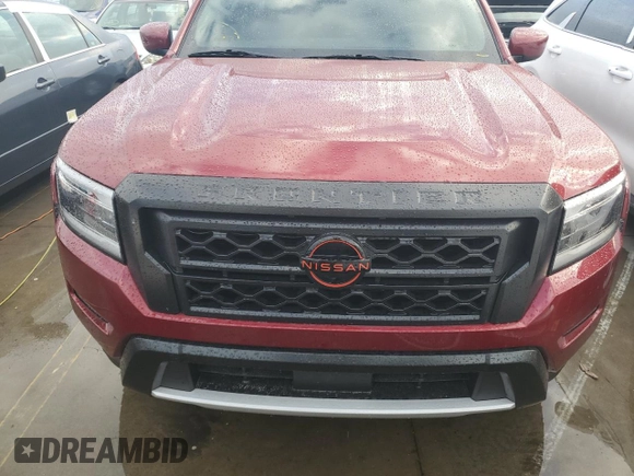 2023 Nissan Frontier SV with VIN 1N6ED1EJ7PN656966, listed as a Copart auction lot 74561194 with 0 mi miles and Non Repairable. Bid and sale history available at carsss.com. Image 5.