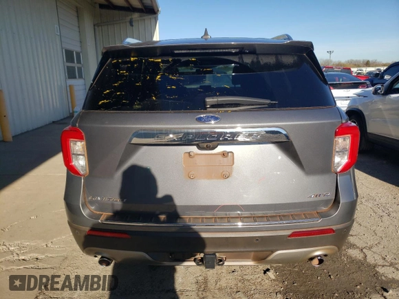 2023 Ford Explorer Limited with VIN 1FMSK8FH9PGA96349, listed as a Copart auction lot 79271094 with 26,262 mi miles and Salvage Title. Bid and sale history available at carsss.com. Image 6.