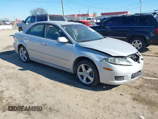 2007 Mazda Mazda6 i Sport VE with VIN 1YVHP80C475M20729, listed as a IAAI auction lot 41391622 with 154,147 mi miles. Bid and sale history available at carsss.com. Image 1.