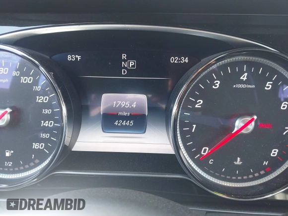 2019 Mercedes-Benz E-Class E 300 with VIN WDDZF4JB9KA582874, listed as a IAAI auction lot 41855689 with 42,445 mi miles. Bid and sale history available at carsss.com. Image 7.