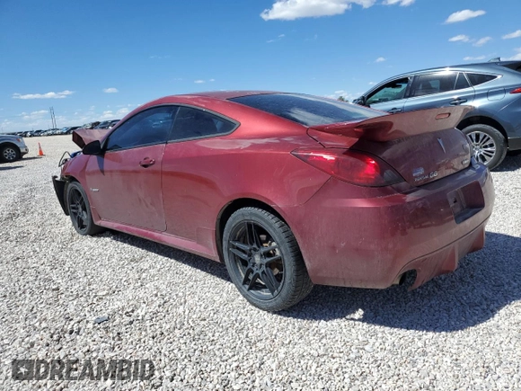 2008 Pontiac G6 GXP with VIN 1G2ZM177X84181833, listed as a Copart auction lot 68853284 with 177,887 mi miles and Clean Title. Bid and sale history available at carsss.com. Image 2.