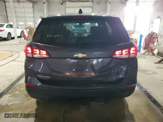 2022 Chevrolet Equinox LS with VIN 3GNAXSEV1NS238348, listed as a Copart auction lot 52890205 with 86,799 mi miles and Salvage Title. Bid and sale history available at carsss.com. Image 6.