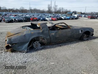 1977 Pontiac Firebird with VIN 2W87Z7N230013, listed as a Copart auction lot 46256355 with Not provided miles and Non repairable. Bid and sale history available at DreamBid. Image 3.