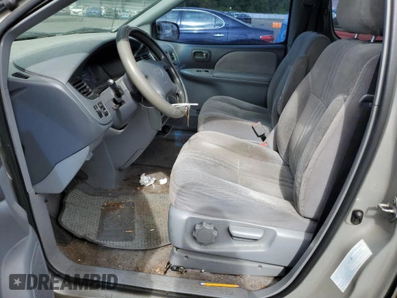 2002 Toyota Sienna CE with VIN 4T3ZF19C02U468964, listed as a Copart auction lot 72051864 with 205,135 mi miles and Salvage Title. Bid and sale history available at carsss.com. Image 7.