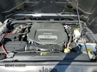 2018 Jeep Wrangler JK Unlimited Sport S with VIN 1C4BJWDG0JL842059, listed as a Copart auction lot 74382094 with 63,373 mi miles and Salvage Title. Bid and sale history available at carsss.com. Image 12.