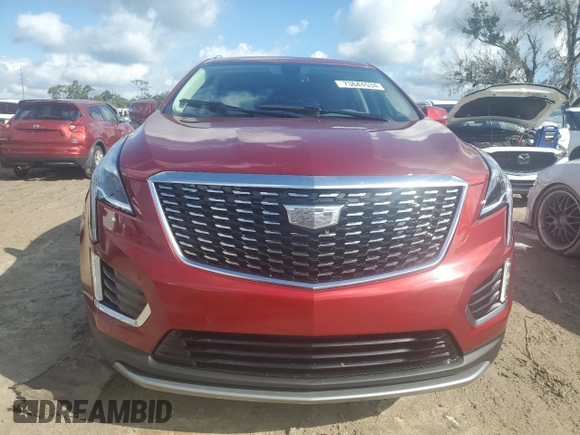 2024 Cadillac XT5 FWD Premium Luxury with VIN 1GYKNCR4XRZ751482, listed as a Copart auction lot 73644534 with 0 mi miles and Salvage Title. Bid and sale history available at carsss.com. Image 5.