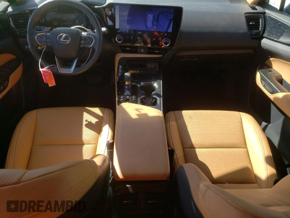 2022 Lexus NX with VIN JTJGGCEZ7N2003568, listed as a Copart auction lot 52594775 with 23,240 mi miles and Salvage Title. Bid and sale history available at carsss.com. Image 8.