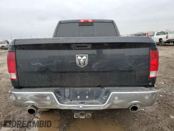2018 Ram 1500 Big Horn with VIN 3C6RR6LT6JG151726, listed as a Copart auction lot 45282325 with 107,362 mi miles and Salvage title. Bid and sale history available at DreamBid. Image 6.