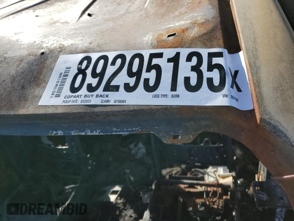 2017 Nissan Titan XD PRO-4X with VIN 1N6BA1F44HN557592, listed as a Copart auction lot 89295135 with 0 mi miles and Non Repairable. Bid and sale history available at carsss.com. Image 12.