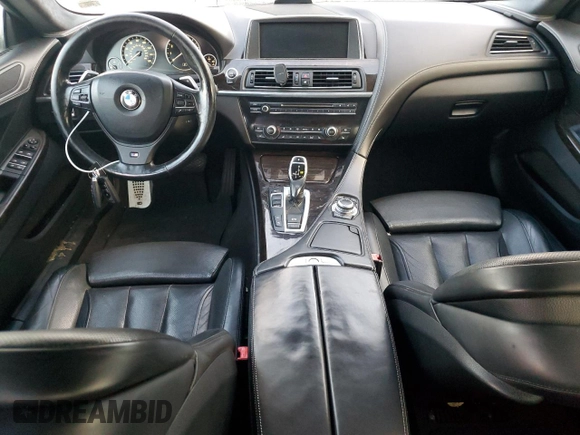 2013 BMW 6 Series 650i xDrive with VIN WBA6B4C57DD098510, listed as a Copart auction lot 85079634 with 98,421 mi miles and Clean Title. Bid and sale history available at carsss.com. Image 8.