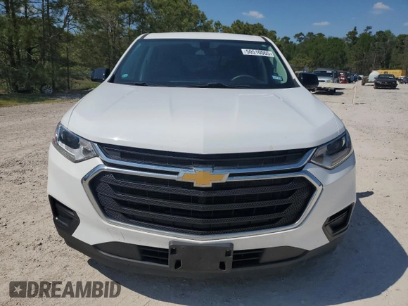2020 Chevrolet Traverse LS with VIN 1GNERFKW8LJ298724, listed as a Copart auction lot 50510065 with 63,027 mi miles and Salvage Title. Bid and sale history available at carsss.com. Image 5.