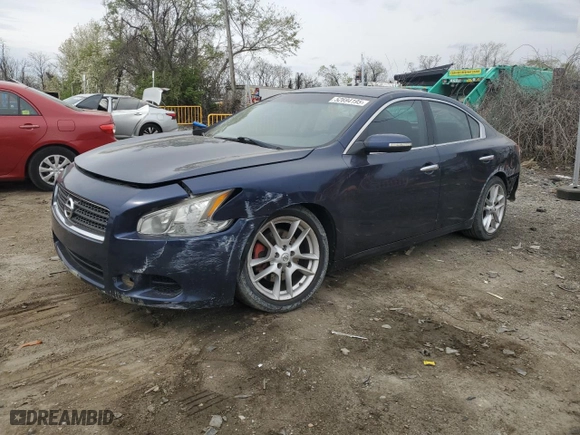 2011 Nissan Maxima 3.5 S with VIN 1N4AA5AP0BC848977, listed as a Copart auction lot 52694195 with 170,709 mi miles and Salvage Title. Bid and sale history available at carsss.com. Image 1.
