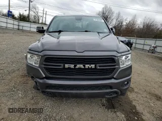 2020 Ram 1500 Big Horn with VIN 1C6SRFFT3LN213316, listed as a Copart auction lot 47585385 with 68,389 mi miles and Salvage Title. Bid and sale history available at carsss.com. Image 5.