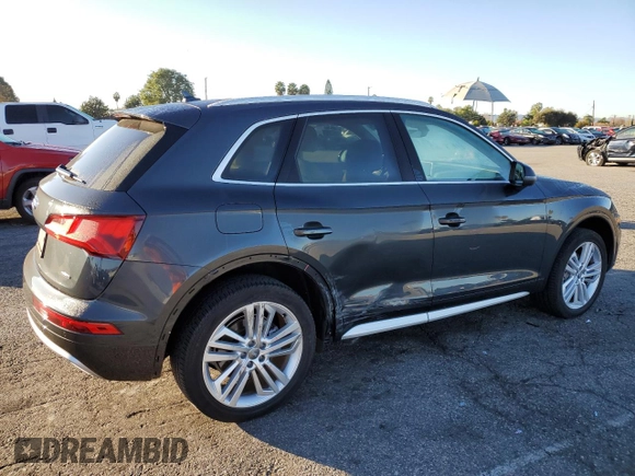 2019 Audi Q5 Premium Plus with VIN WA1BNAFY3K2137464, listed as a Copart auction lot 70024962 with 27,468 mi miles. Bid and sale history available at carsss.com. Image 3.