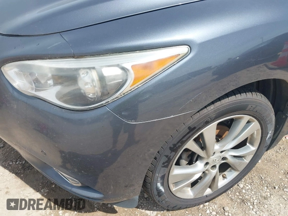 2014 Infiniti QX60 with VIN 5N1AL0MM7EC521873, listed as a IAAI auction lot 42084156 with 176,980 mi miles. Bid and sale history available at carsss.com. Image 6.