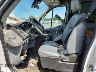 2019 Ford Transit with VIN 1FTYR2CM9KKA75600, listed as a Copart auction lot 64429025 with 133,503 mi miles and Salvage title. Bid and sale history available at DreamBid. Image 7.