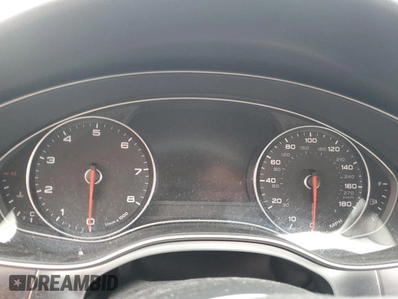 2014 Audi A7 Premium Plus with VIN WAUWGAFC4EN156501, listed as a Copart auction lot 58092255 with Not provided miles and Salvage title. Bid and sale history available at DreamBid. Image 9.