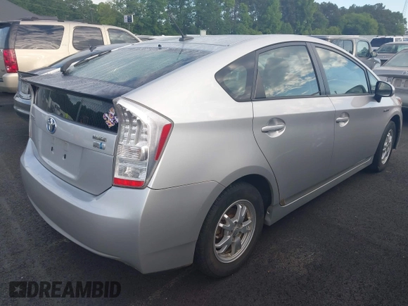 2010 Toyota Prius II with VIN JTDKN3DU8A0099922, listed as a IAAI auction lot 42186386 with 170,304 mi miles and . Bid and sale history available at DreamBid. Image 4.
