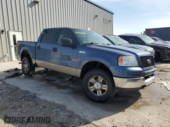 2005 Ford F-150 XLT with VIN 1FTPW14595FB71066, listed as a Copart auction lot 51159715 with 217,444 mi miles and Non Repairable. Bid and sale history available at carsss.com. Image 4.