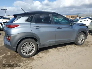 2018 Hyundai Kona SEL with VIN KM8K2CAA7JU121321, listed as a Copart auction lot 45602095 with 54,856 mi miles and Salvage Title. Bid and sale history available at carsss.com. Image 3.