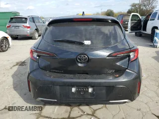 2023 Toyota Corolla Hatchback XSE with VIN JTNC4MBE2P3201405, listed as a Copart auction lot 73908083 with 23,645 mi miles and Salvage Title. Bid and sale history available at carsss.com. Image 6.
