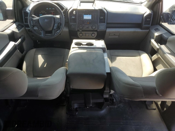 2018 Ford F-150 XL with VIN 1FTEW1EBXJFD71394, listed as a Copart auction lot 52384775 with 185,267 mi miles and Salvage Title. Bid and sale history available at carsss.com. Image 8.