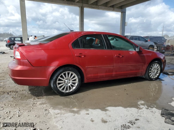 2009 Mercury Milan Premier with VIN 3MEHM08149R604750, listed as a Copart auction lot 44304685 with 66,271 mi miles and Salvage Title. Bid and sale history available at carsss.com. Image 3.
