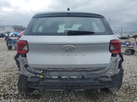 2020 Hyundai Venue SE with VIN KMHRB8A34LU026439, listed as a Copart auction lot 51249895 with 71,352 mi miles and Salvage Title. Bid and sale history available at DreamBid. Image 6.