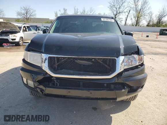 2010 Honda Ridgeline RTL with VIN 5FPYK1F56AB007292, listed as a Copart auction lot 52186795 with 282,012 mi miles and Clean Title. Bid and sale history available at carsss.com. Image 5.