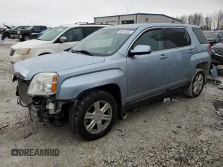 2014 GMC Terrain SLE with VIN 2GKFLVEKXE6191969, listed as a Copart auction lot 46912645 with 94,397 mi miles and Clean Title. Bid and sale history available at carsss.com. Image 1.