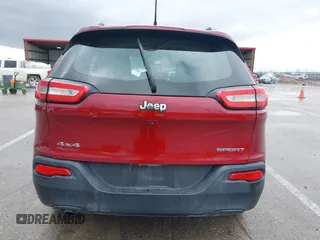2016 Jeep Cherokee Sport with VIN 1C4PJMAB8GW120767, listed as a IAAI auction lot 41466290 with 1 mi miles. Bid and sale history available at carsss.com. Image 12.