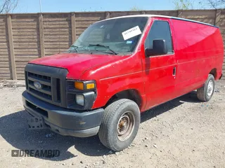 2011 Ford Econoline Cargo Commercial with VIN 1FTSE3EL8BDA38781, listed as a IAAI auction lot 41749363 with 205,496 mi miles. Bid and sale history available at carsss.com. Image 2.