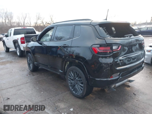 2023 Jeep Compass (RED) Edition with VIN 3C4NJDCN7PT510330, listed as a IAAI auction lot 41216343 with 19,760 mi miles and . Bid and sale history available at carsss.com. Image 3.