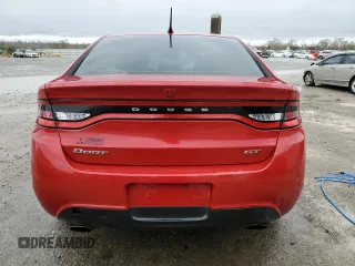 2013 Dodge Dart GT with VIN 1C3CDFCB5DD341222, listed as a Copart auction lot 41402785 with 186,903 mi miles and Salvage title. Bid and sale history available at DreamBid. Image 6.