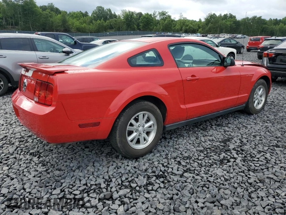 2007 Ford Mustang Deluxe with VIN 1ZVFT80N575303006, listed as a Copart auction lot 64659265 with 68,629 mi miles and Salvage title. Bid and sale history available at DreamBid. Image 3.
