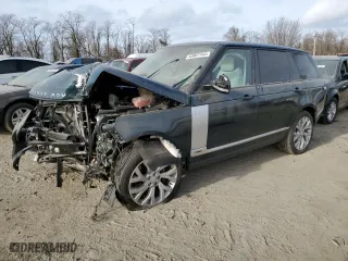 2021 Land Rover Range Rover with VIN SALGS5SE9MA422369, listed as a Copart auction lot 43907744 with 0 mi miles and Clean Title. Bid and sale history available at carsss.com. Image 1.