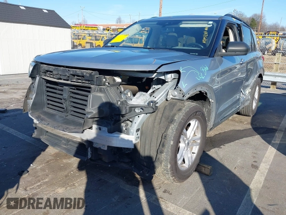 2020 Ford Explorer XLT with VIN 1FMSK7DH7LGA00628, listed as a IAAI auction lot 41488085 with 82,906 mi miles. Bid and sale history available at carsss.com. Image 6.