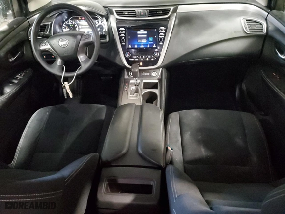 2021 Nissan Murano S with VIN 5N1AZ2AS9MC137024, listed as a Copart auction lot 43761925 with 46,527 mi miles and Salvage Title. Bid and sale history available at carsss.com. Image 8.