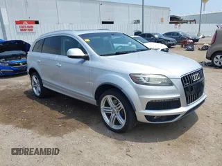 2010 Audi Q7 with VIN WA1DVAFEXAD003424, listed as a IAAI auction lot 42282789 with 131,459 mi miles and . Bid and sale history available at DreamBid. Image 1.