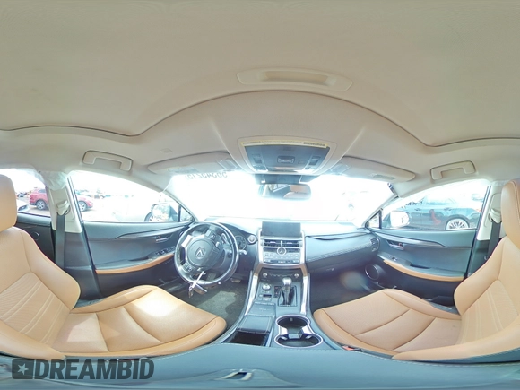 2021 Lexus NX 300 with VIN JTJGARDZ9M5025056, listed as a Copart auction lot 56345215 with 45,476 mi miles and Salvage title. Bid and sale history available at DreamBid. Image 15.