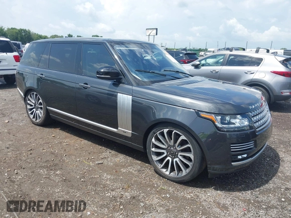 2017 Land Rover Range Rover с VIN SALGV5FE6HA343278, выставлен на аукционе IAAI как лот 42542218 с пробегом 82 599 миль миль и . История ставок и продаж доступна на DreamBid. Изображение 1.