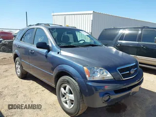 2006 Kia Sorento LX with VIN KNDJD733965518062, listed as a IAAI auction lot 41666152 with Not Provided miles and . Bid and sale history available at DreamBid. Image 1.