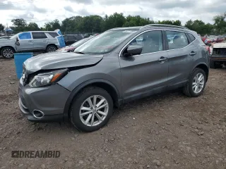 2017 Nissan Rogue SV with VIN JN1BJ1CP4HW031526, listed as a Copart auction lot 65211965 with 37,308 mi miles and Salvage title. Bid and sale history available at DreamBid. Image 1.