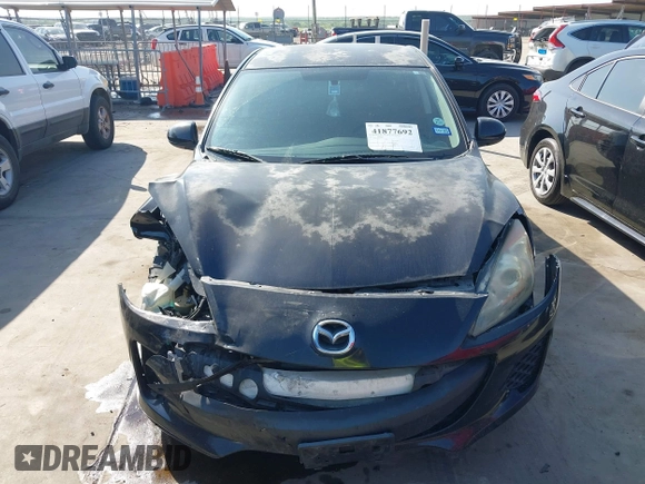 2013 Mazda 3 i SV with VIN JM1BL1TF2D1799625, listed as a IAAI auction lot 41877692 with 145,967 mi miles and . Bid and sale history available at DreamBid. Image 12.