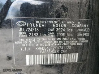 2019 Hyundai Elantra Preferred with VIN KMHD84LF2KU731120, listed as a Copart auction lot 48974415 with 133,488 mi miles and Salvage Title. Bid and sale history available at carsss.com. Image 14.