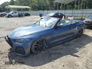2022 BMW 4 Series 430i with VIN WBA23AT00NCJ78317, listed as a Copart auction lot 58654495 with Not provided miles and Salvage title. Bid and sale history available at DreamBid. Image 1.