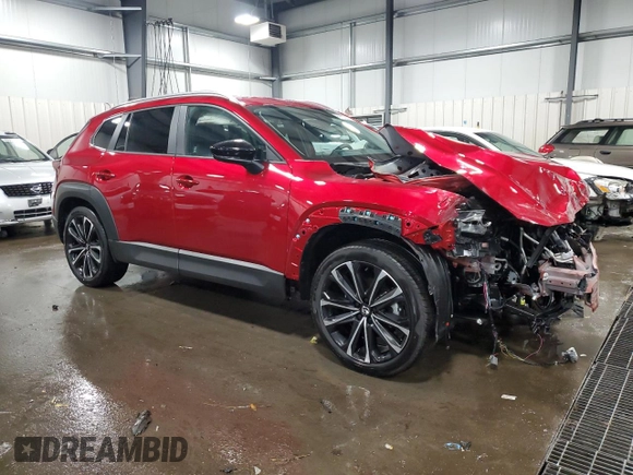 2024 Mazda CX-50 2.5 Turbo with VIN 7MMVABXY3RN239584, listed as a Copart auction lot 88502025 with Not Provided miles and Salvage Title. Bid and sale history available at DreamBid. Image 4.